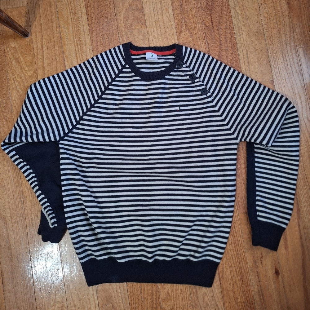 Striped Wool/cotton Sweater